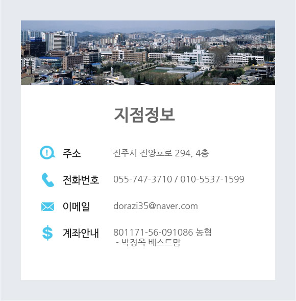지점정보